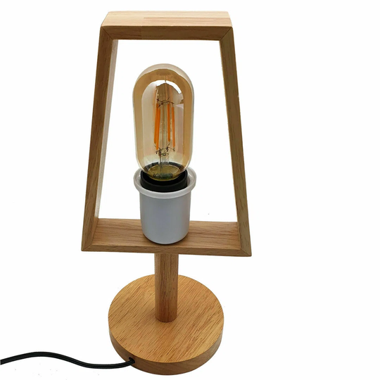 Industrial Modern Wooden Material Table Lamp Desk Lights For Bedroom , Study Room, Dining Room,