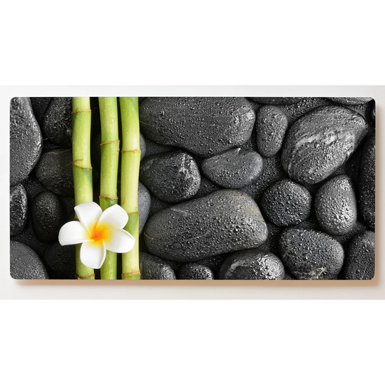 Backlight Motif Wall Picture Feng Shui Stones Orchid Magnetic Cork Board
