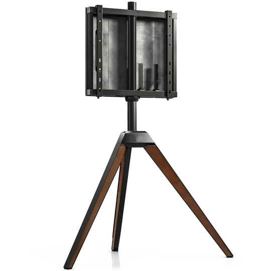 Afiya Easel Tripod Black Swivel Floor Stand Mount for 32"-65", Holds up to 35 kg