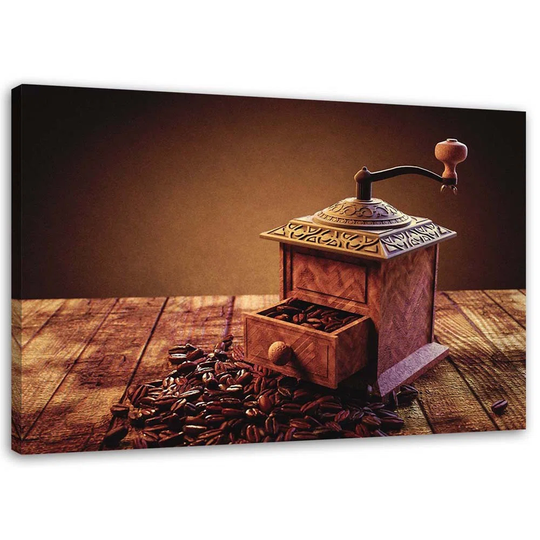 Canvas Print Coffee Grinder
