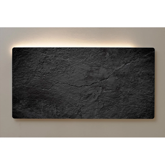 Backlight Motif Wall Picture Concrete Black Magnetic Cork Board