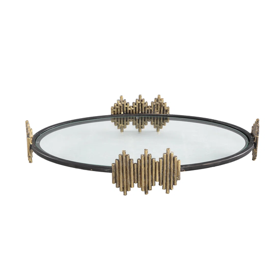 Truet Aluminum Abstract Decorative Plate