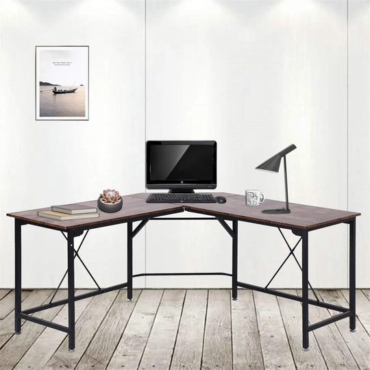 Workstation Home Office Bedroom L-Shape Desk