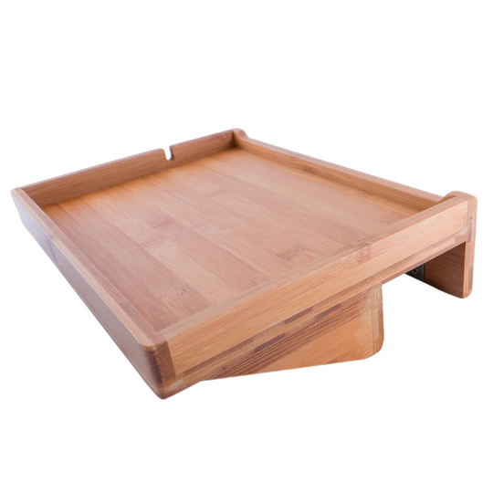 Bamboo Clip-On Serving Tray