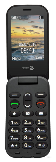 SIM Free Doro 6040 Mobile Phone - Black
