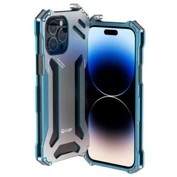 R-Just RJ-01 iPhone 14 Pro Max Shockproof Case - Blue