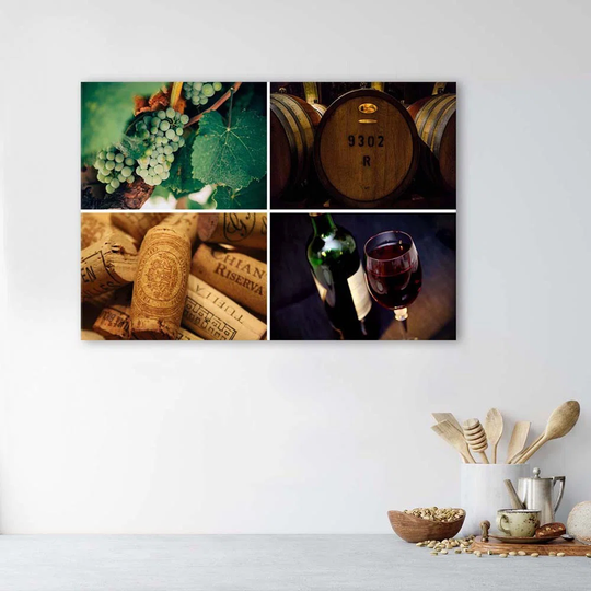 Canvas Print Grapes
