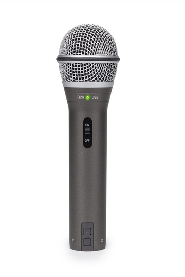 Samson Technology Q2U USB/XLR Dynamic Microphone with Accessories