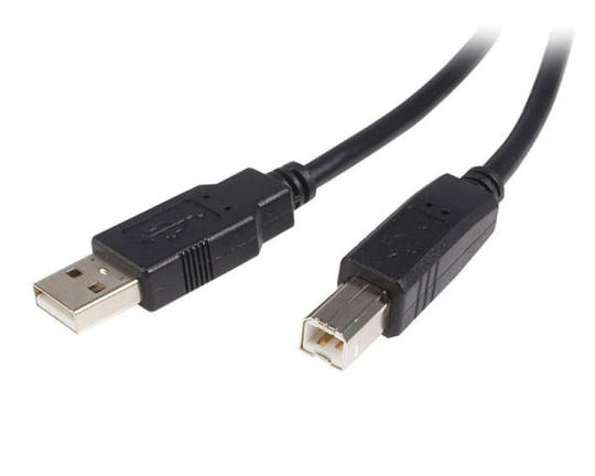 StarTech.com USB 2.0 A to B Cable 0.5M Black