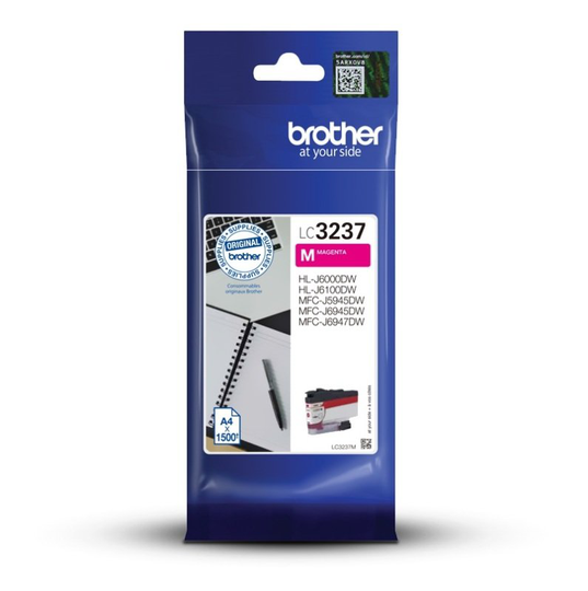 Brother LC3237M Magenta High Yield Ink Cartridge