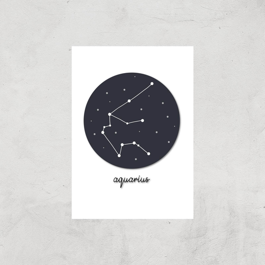 Aquarius Art Print - A4 - Print Only