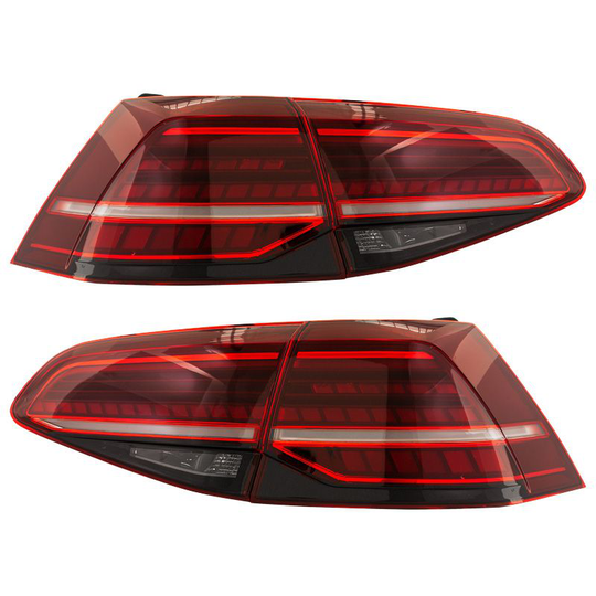 Set LED Tail light suitable for suitable for Volkswagen Golf VII Facelift (7.5) 2017- DL VWR25LRSD AutoStyle DL VWR25LRSD