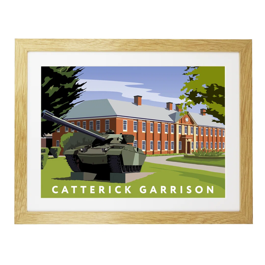 Catterick Garrison by Richard O'Neil - Graphic Art Print on Paper