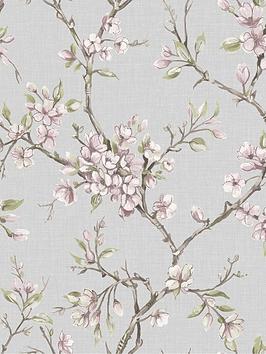 Boutique Eliza Blush Pink Wallpaper