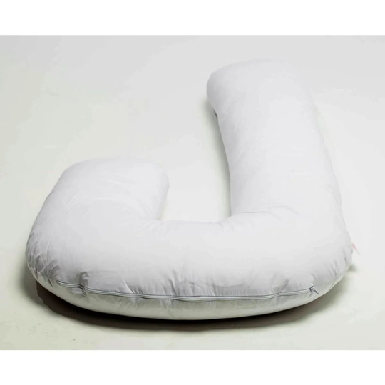 Sleepynights Full Body Pregnancy Support Maternity Pillow Cushion With Removable Cover: J Shape