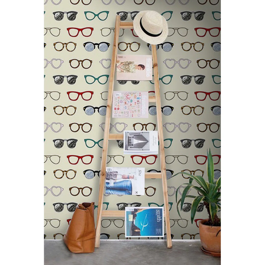 Adyn Retro Glassesful Wallpaper