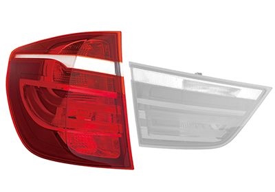 Combination Tail Light 0682931 Van Wezel 0682931