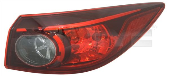 Combination Tail Light 11-6873-15-2 TYC 116873152