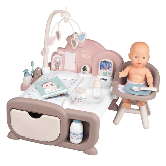 Smoby Baby Nurse 3 In 1 Electronic Nursery