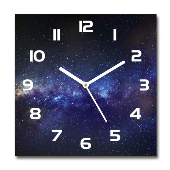 Milky Way Silent Wall Clock