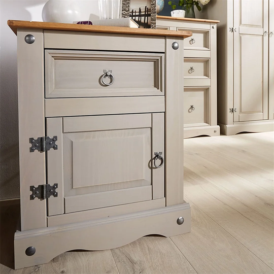 Kessler 2 Drawer Bedside Table