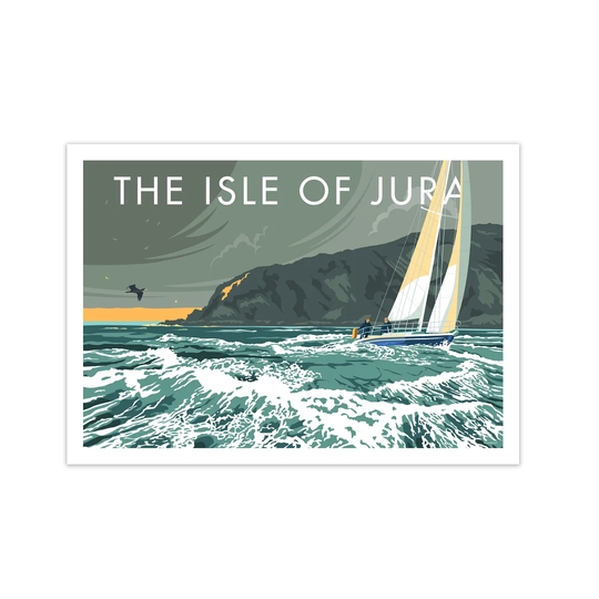Isle of Jura Corryvreckan by Stephen Millership - Graphict Art Print on Paper