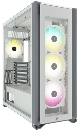 Corsair 7000X RGB White Full Tower Tempered Glass PC Gaming Case