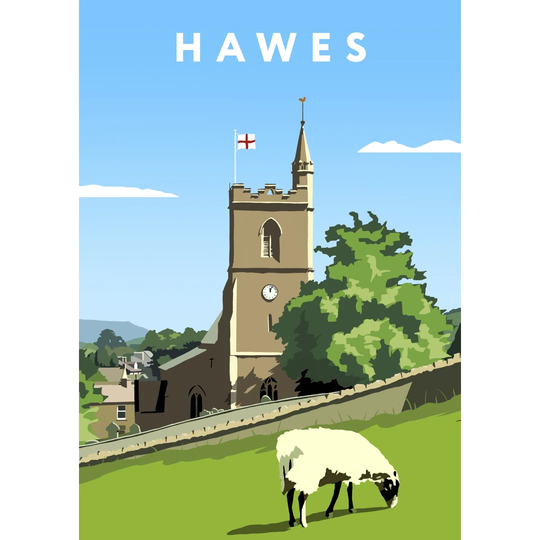 Hawes 2 by Richard O'Neil - Graphic Art Print on Paper