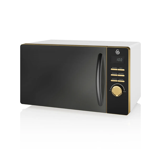 Swan SM22045WHTN Gatsby 800W Digital Microwave - White