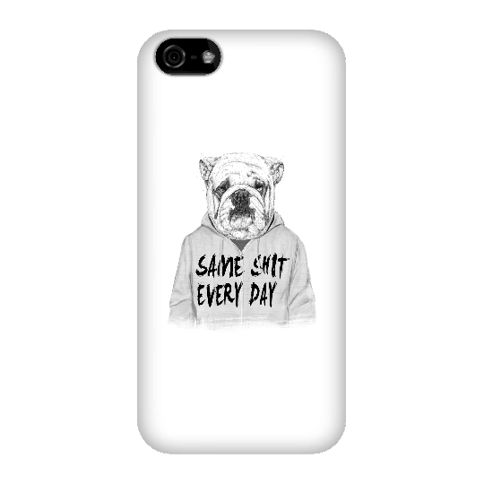 Balazs Solti Same Shit Every Day Phone Case for iPhone and Android - iPhone 5C - Snap Case - Matte