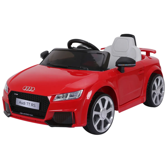 Reiten Kids Audi TT RS Ride On Car with Remote, Headlights & MP3 Player - Red