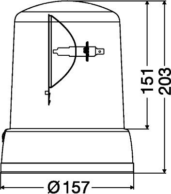 Rotating Beacon 2RL 008 062101