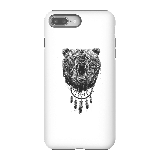 Balazs Solti Dreamcatcher Bear Phone Case for iPhone and Android - iPhone 8 Plus - Tough Case - Matte
