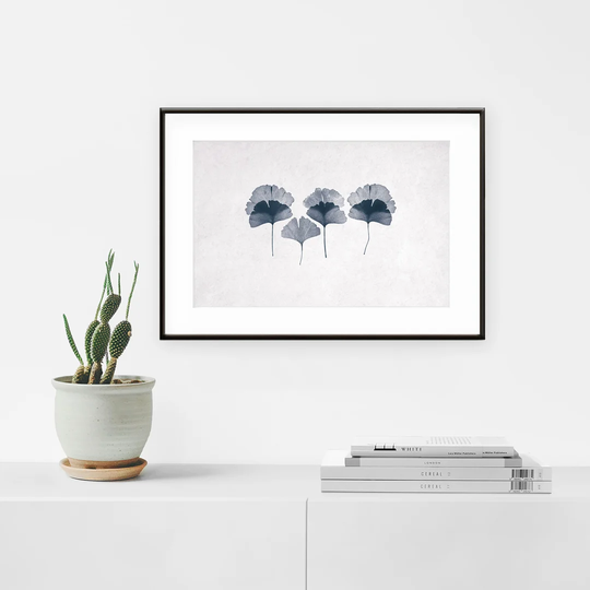 Ginko N°4 - Picture Frame Graphic Art Print on Paper
