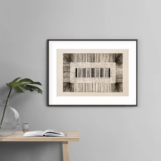 Ethnic N°2 - Picture Frame Graphic Art Print on Paper