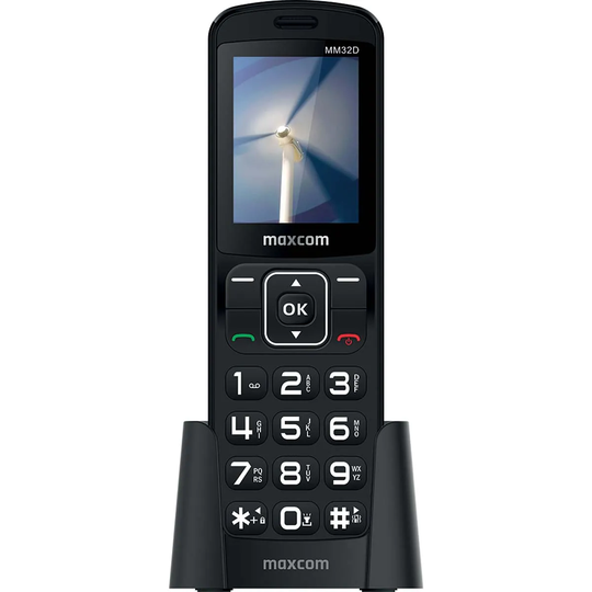 Maxcom Comfort Sim Desk Phone With Desktop Charger