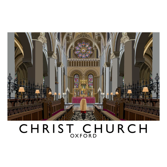 'inside Christ Church' Graphic Art