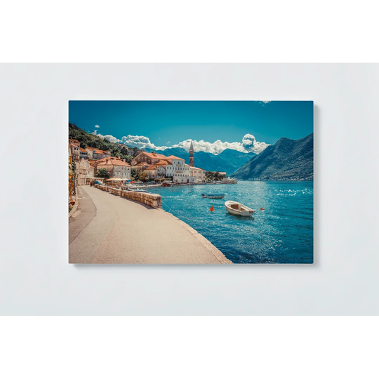 Montenegro Motif Magnetic Wall Mounted Cork Board