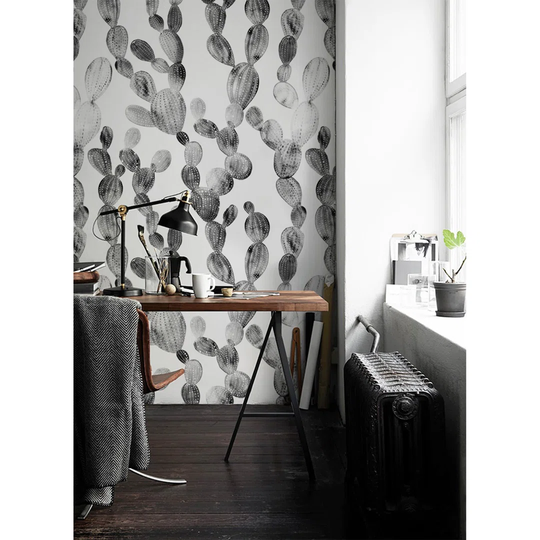 Arthor Cactus Boho Minimalist Wallpaper