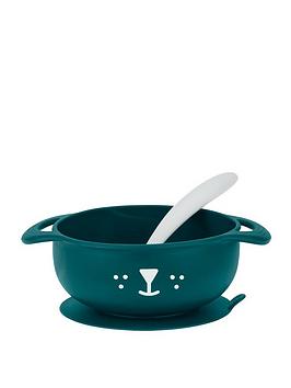 Tast'Isy Silicone Bowl &Amp; Spoon Set - Dog (15-24Months)
