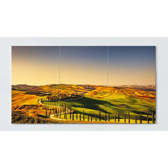 Tuscany Motif Magnetic Wall Mounted Cork Board