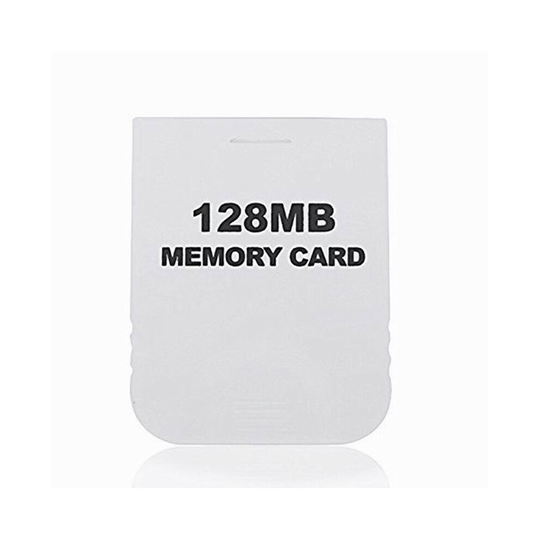 128MB White Memory Card compatible for Wii & Gamecube Console
