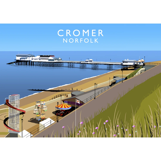 Cromer by Richard O'Neil - Graphic Art Print on Paper
