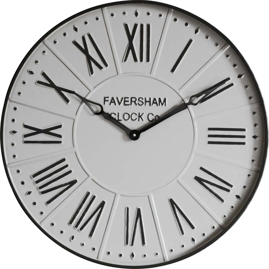 Crossland Grove Selling Clock 600Mm - White