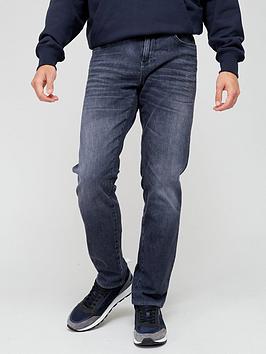 BOSS Delaware 3-1 Slim Fit Jeans - Silver, Silver, Size 32, Length Regular, Men