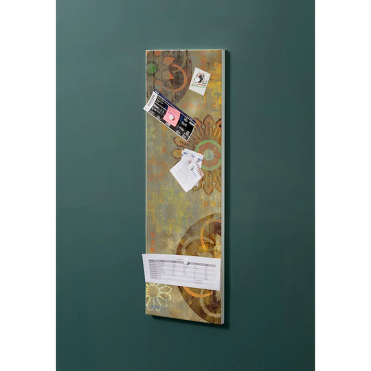 Notiz Motive Wallpaper Vintage Magnetic Wall Mounted Cork Board