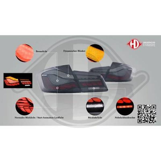 Taillight set HD Tuning 1225397 Diederichs 1225397