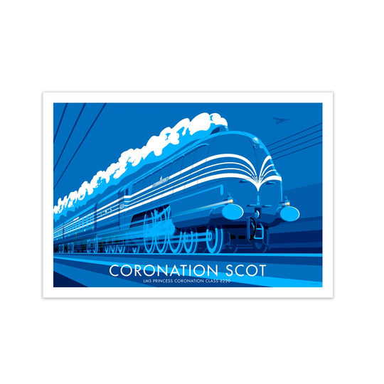 Coronation Scot by Stephen Millership - Graphic Art Print on Paper