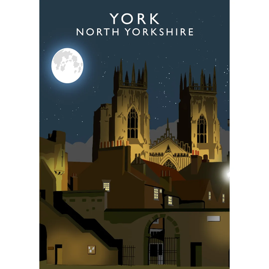 York by Richard O'Neil - Graphic Art Print on Paper