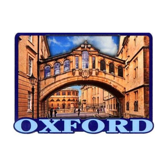 Oxford Bridge of Sighs Fridge Magnet Souvenir Gift Wood Hertford College Bridge
